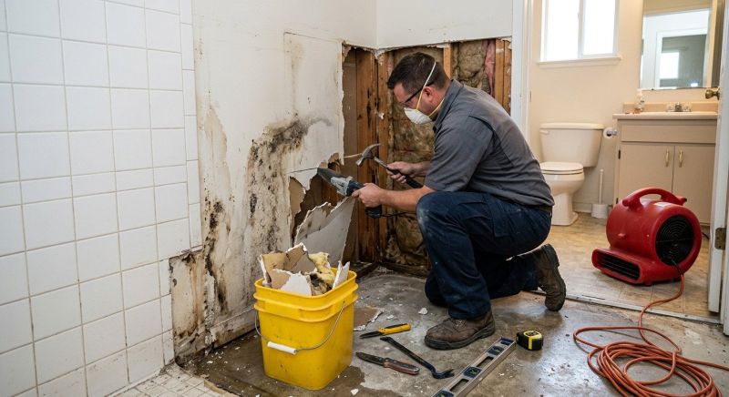 Bathroom Water Damage Repair in Alpharetta, GA