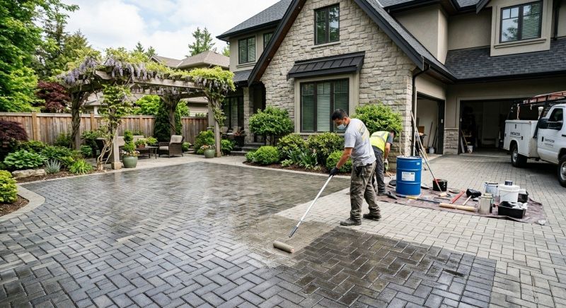 Concrete Patio Sealing in Kitsap County, WA